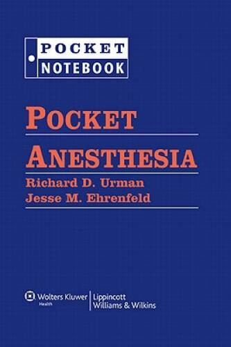 Pocket Anesthesia (Pocket Notebook Series) – Ring-bound – GOOD