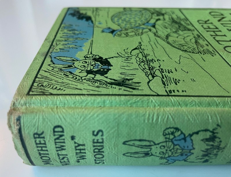 Mother West Wind “Why” Stories by Thornton W. Burgess 1915 FREE S/H! Spine Decor gallery