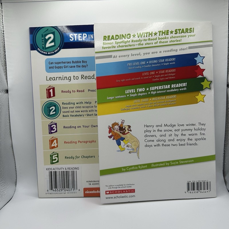 Lot of 2 Step Into Reading Ready To Read Level 2 Readers gallery