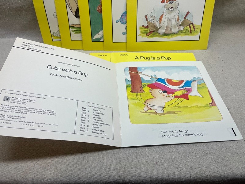 Modern Curriculum Press Phonics Practice Readers Series C Set 1 - NOS gallery