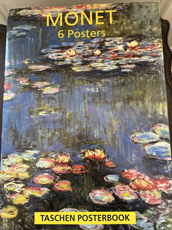 Monet Poster Book by Taschen Taschen Publishing (1995, Trade Paperback)