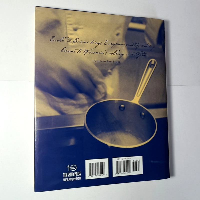 Ecole de Cuisine SIGNED by Jill Prescott 2001 Ten Speed Press 1st printing gallery