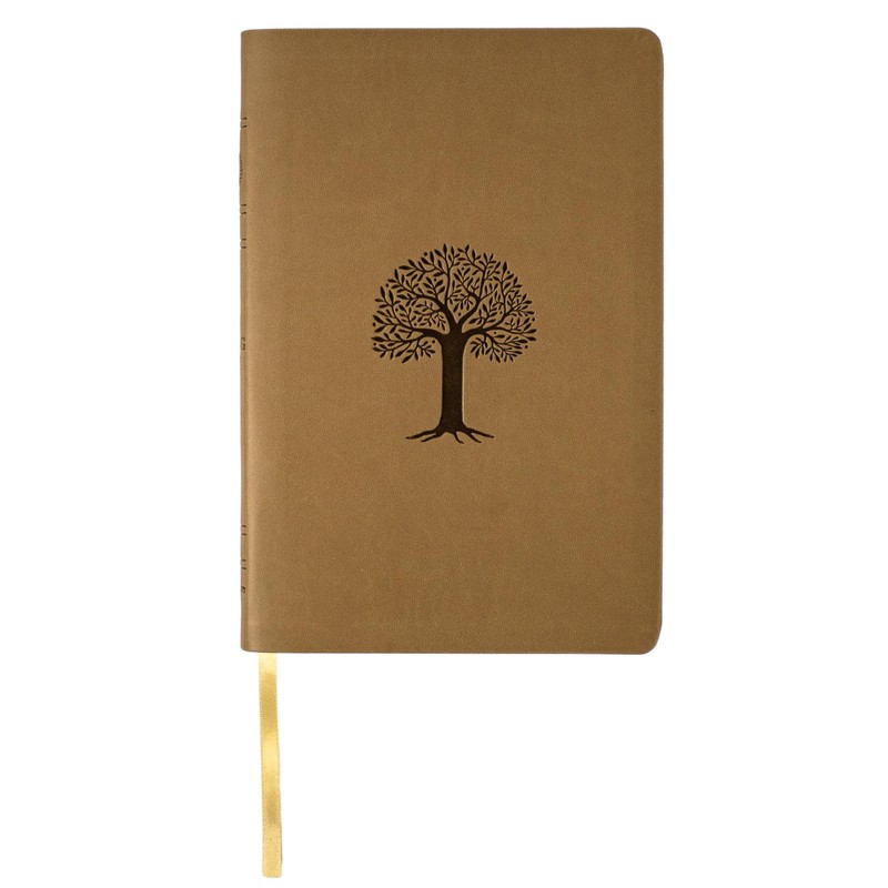 LSB Daily Reading Bible, Cedar Tan/Brown Imitation Leather with Tree Design:…
