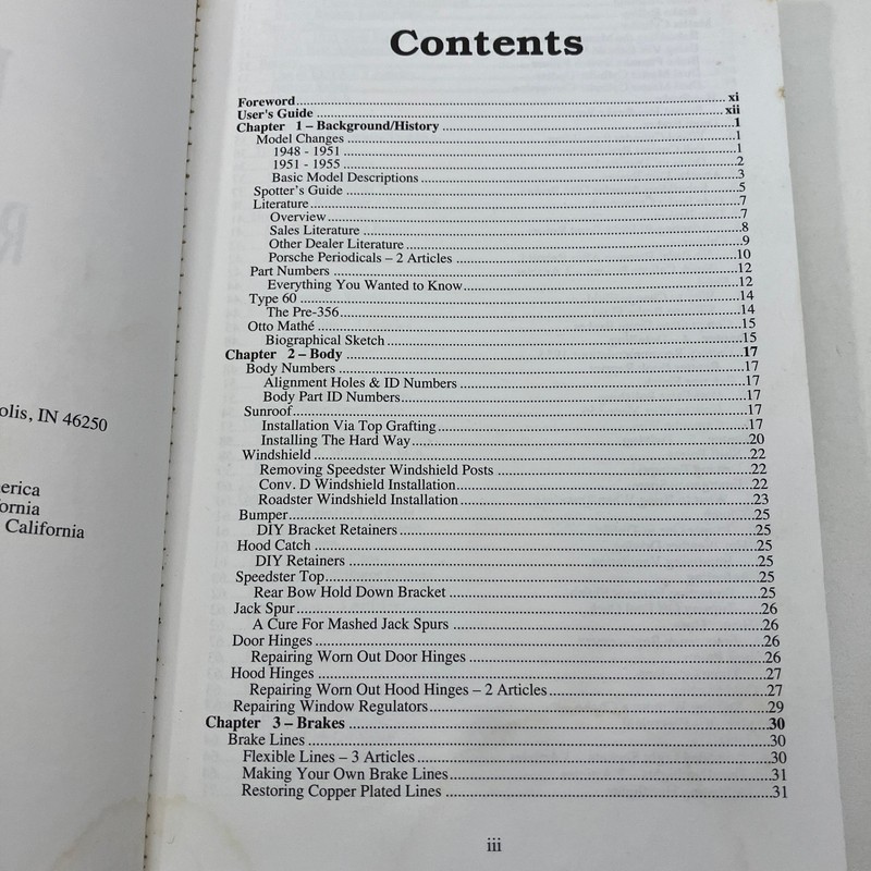 356 Porsche Technical and Restoration Guide VTG 1st Print 1994 TPB ACCEPTABLE gallery