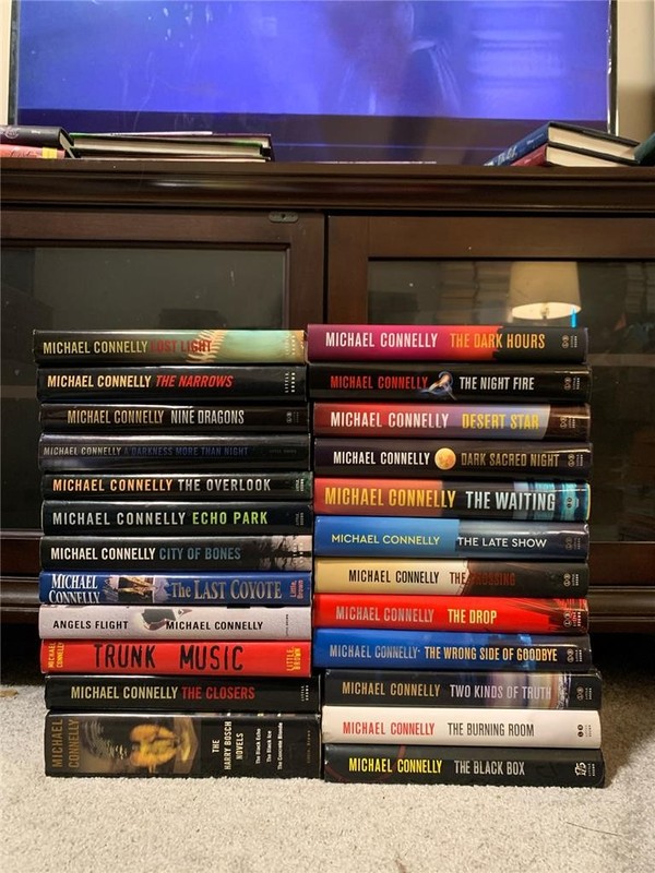 Lot 24 Harry Bosch Series1-25 + Bonus Michael Connelly Renee Ballard 1 3in1