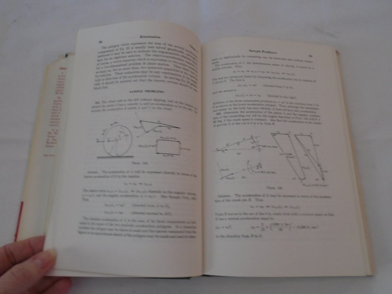 Mechanics Part II: Dynamics by J. L. Meriam, 1959 Second Edition, Hardcover D/J gallery
