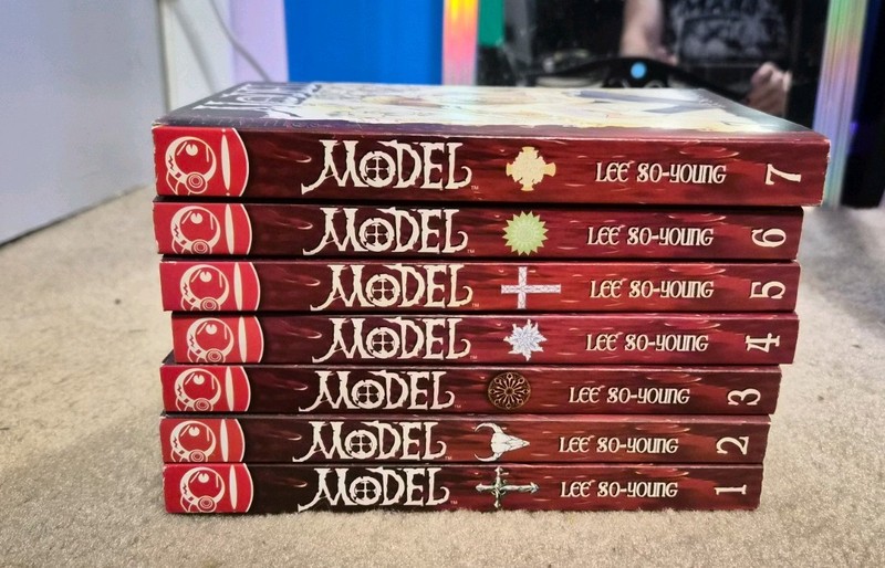 Model Manhwa Manga Vol 1-7 Complete Series by Lee So-Young Tokyopop Shojo Josei
