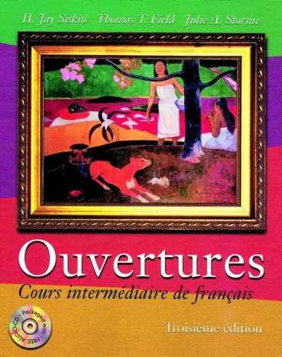 Ouvertures: Cours intermediaire de – Paperback, by Siskin H. Jay; – Very Good