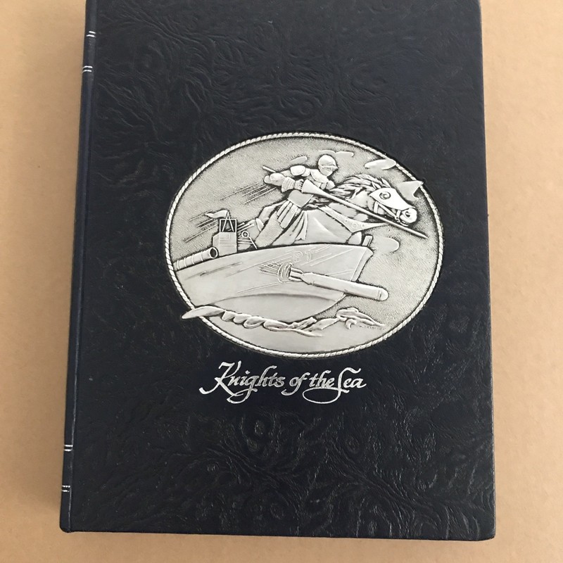 Knights of the Sea by PT Boats Leatherbound 1982 1st Printing #1632/2000 512 Pgs