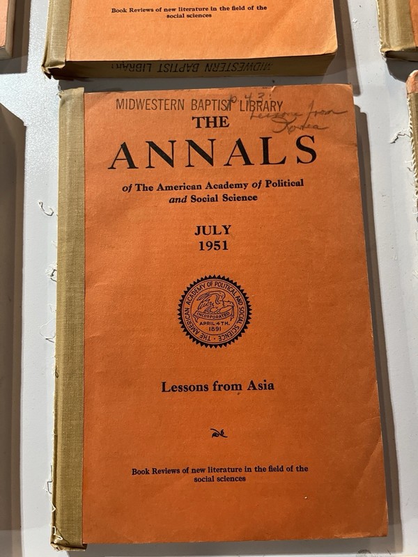 The Annals of the American Academy of Political and Social Science Lot 8 Books gallery