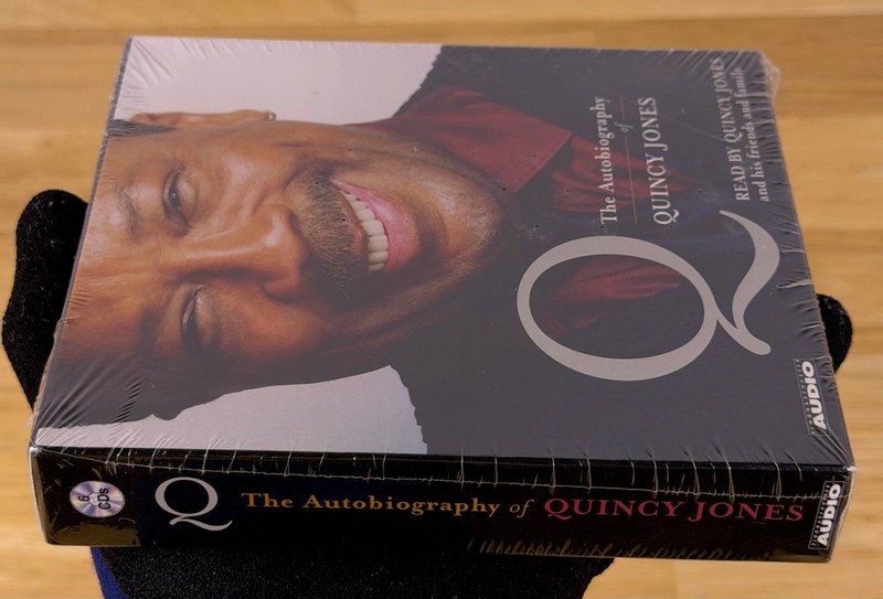 The Autobiography of Quincy Jones Audio Book 6 CD Set NEW SEALED OOP! gallery