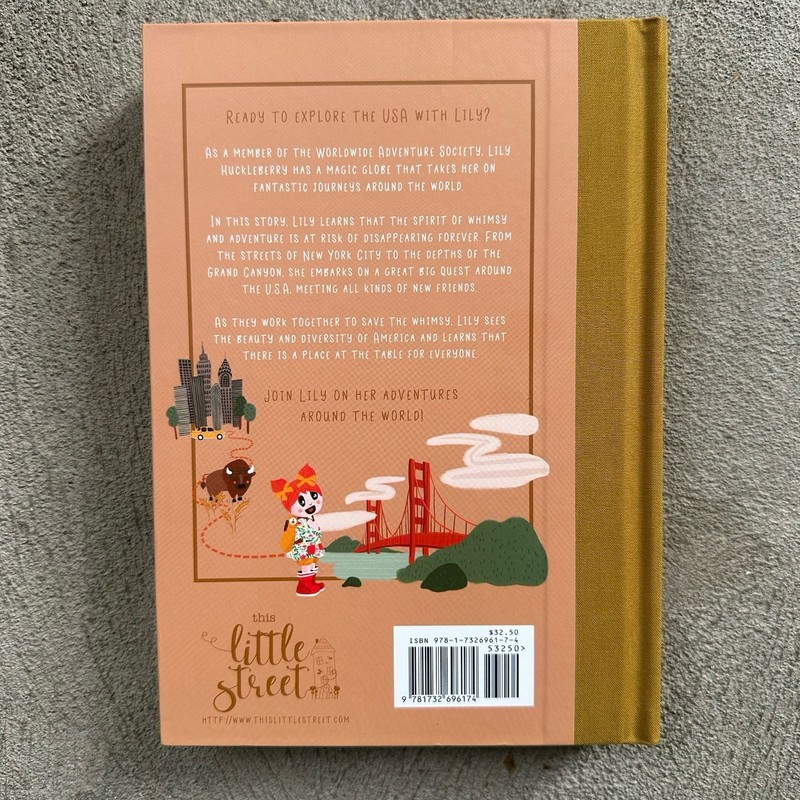 Adventures Lily Huckleberry Around the USA SIGNED By Audrey Smit & Jackie Knapp gallery