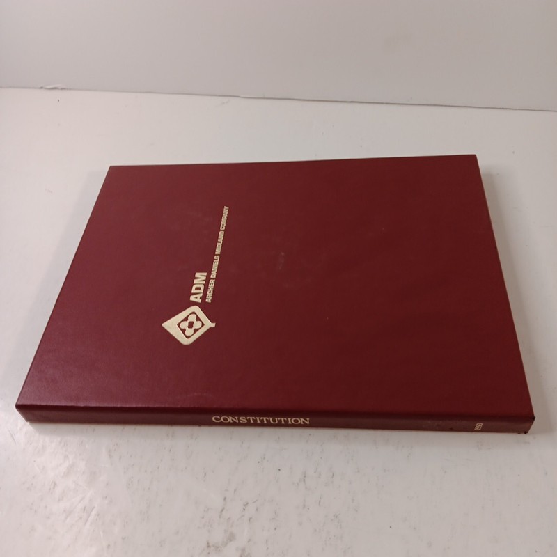 Constitution 1993 Volume 5 #1, 2 & 3 in Archer Daniel Midland Slipcase gallery