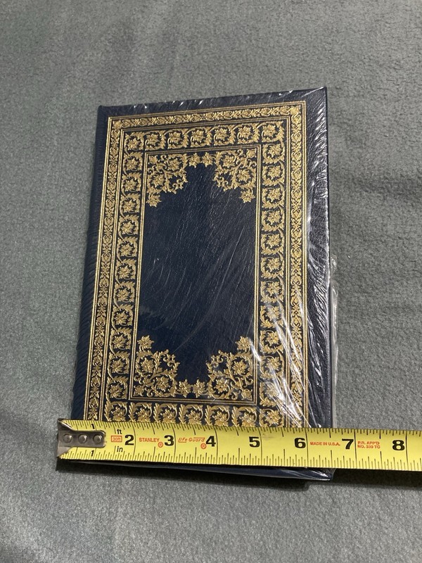 NEW SEALED Easton Press ROBINSON CRUSOE by Daniel Defoe Leather Bound Book gallery