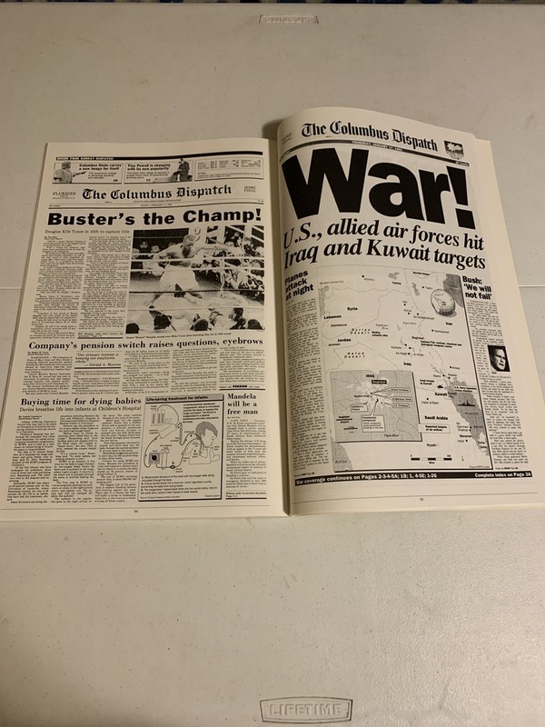 The Columbus Dispatch (Historic Front Pages)Commemorative Edition gallery