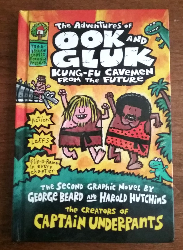 Adventures of Ook and Gluk: Kung-Fu Cavemen From The Future 1st Edition Hardcvr