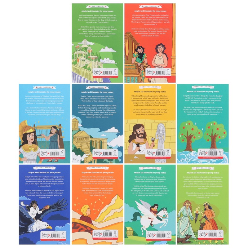 The Greek Mythology Children's Collection: 10 Books Box Set - Ages 7-9 - PB gallery