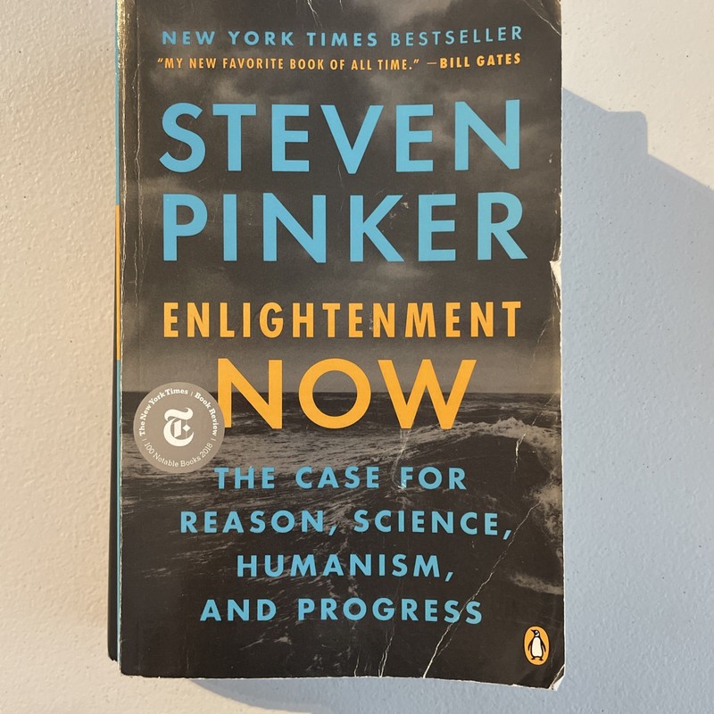STEVEN PINKER. 2 Books.Enlightenment Now-When Everyone Knows That Everyone Knows gallery