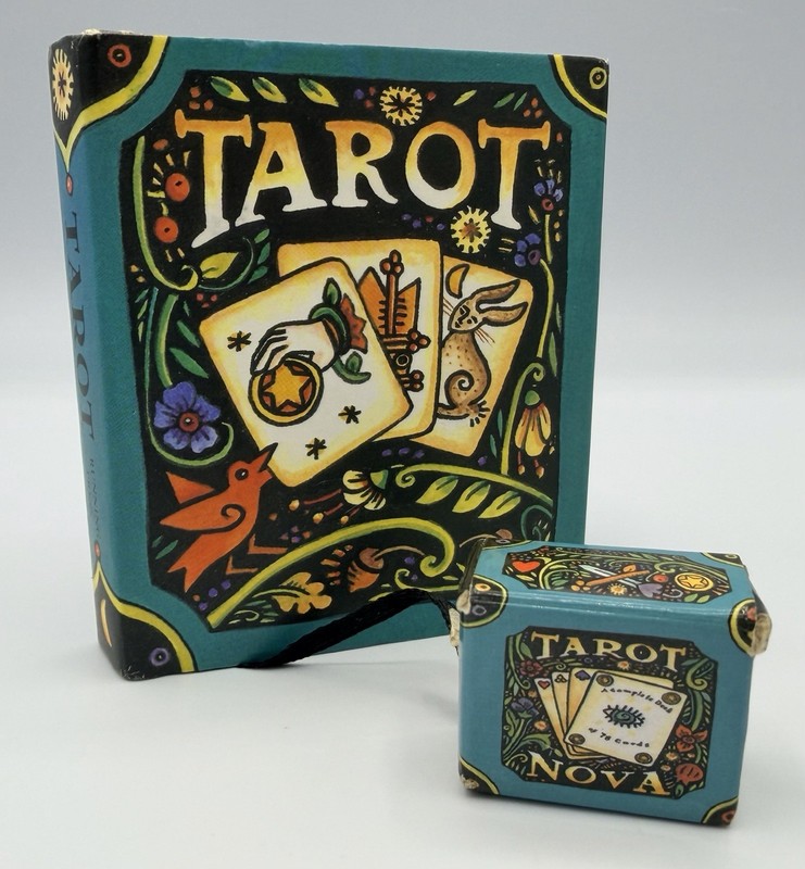 Tarot 3.5” Book & Mini Cards Kit – Dennis Fairchild & Running Press Staff (1999)