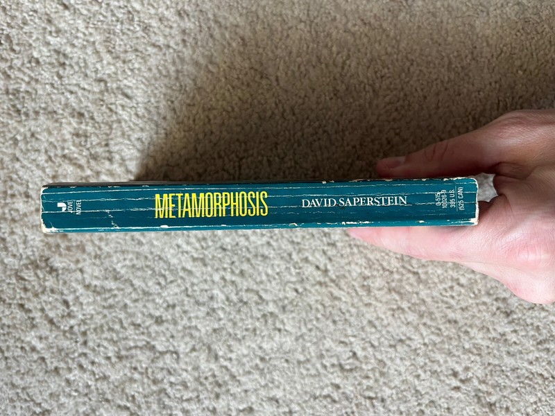 Metamorphosis Mass Market Paperback David Saperstein Vintage Sci-fi Book! gallery
