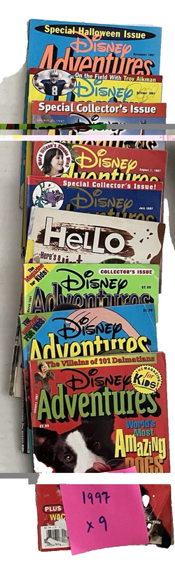 DISNEY ADVENTURES MAGAZINE Lot 62 Issues 1992-2000 Kids Comics 90’s gallery