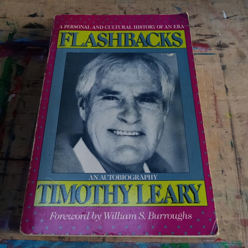 Timothy Leary Flashbacks 1990 Tarcher 1st 1st 4to SC VG