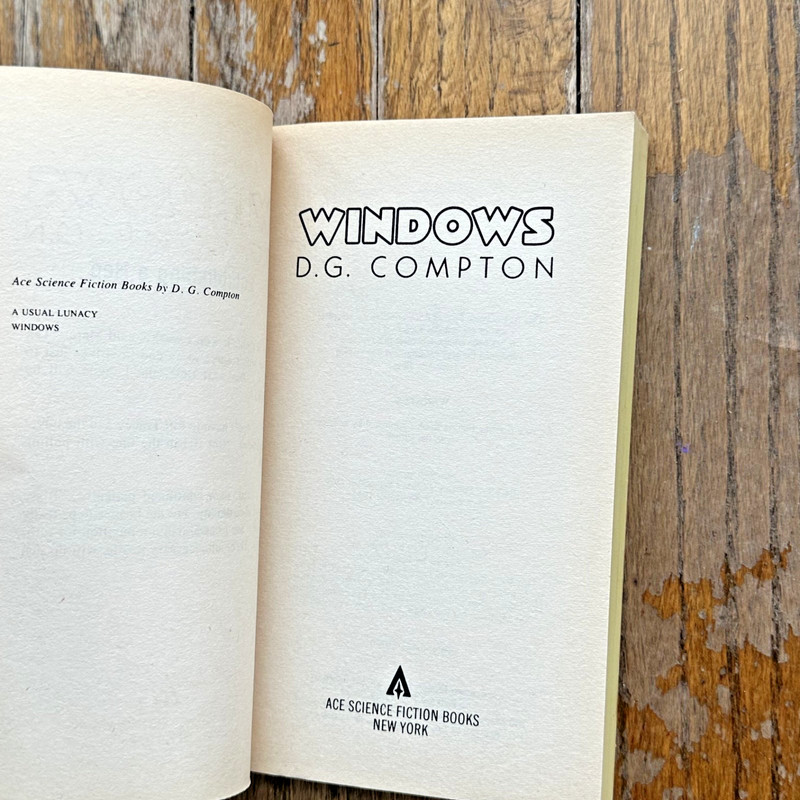 D.G. Compton Yellow DAW ACE SF Unsleeping Eye Windows TV Eyes PB Lot of 2 gallery