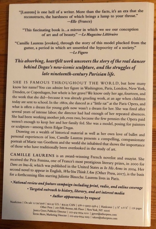 ADVANCE READERS COPY Little Dancer Aged Fourteen Camille Laurens Paperback gallery