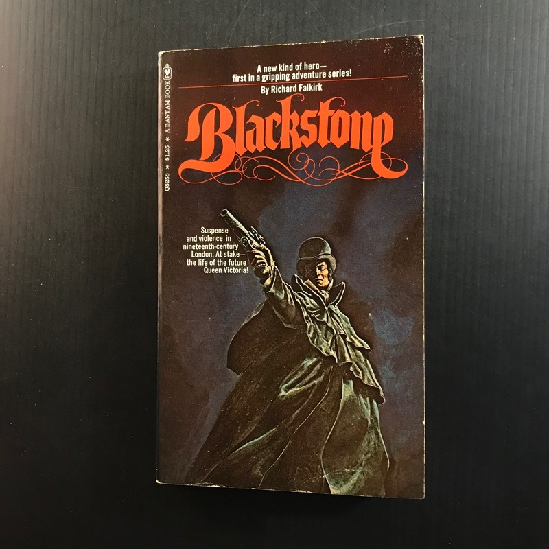 Blackstone Richard Falkirk Bantam 1st Printing 1974 Victorian London Adventure gallery