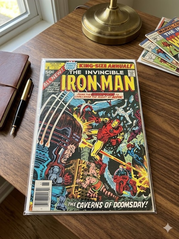 Iron Man Annual #4 • 1977 • Al Milgrom • MARVEL COMICS • 1st Printing
