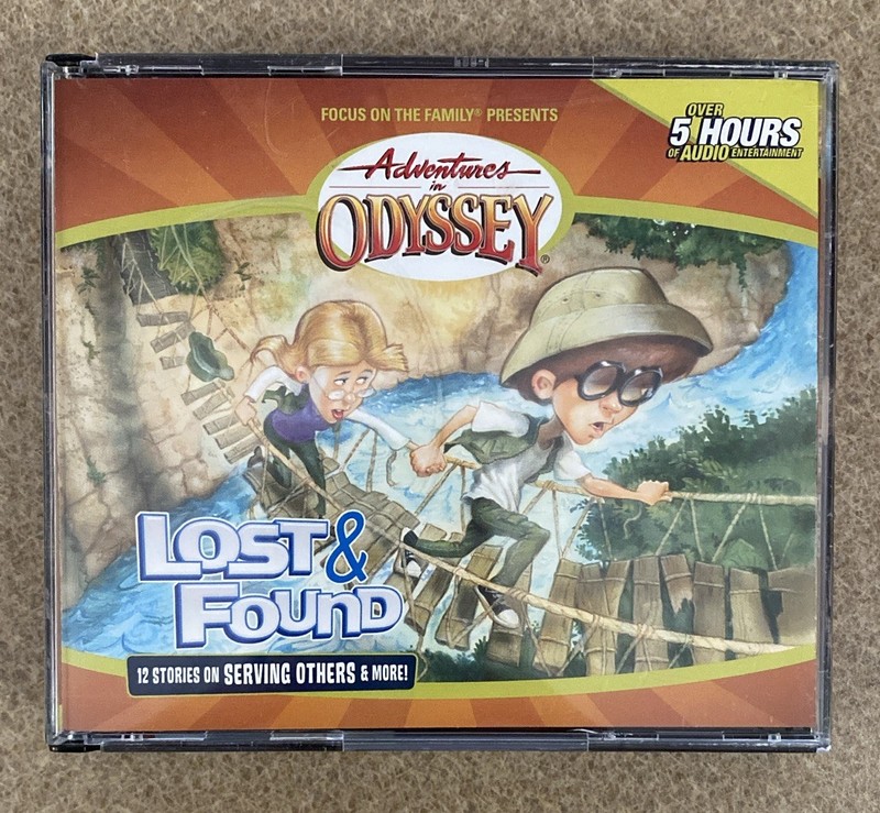 Adventures in Odyssey Lost & Found 12 Stories On Serving Vol 45 4-CD Set 5hrs