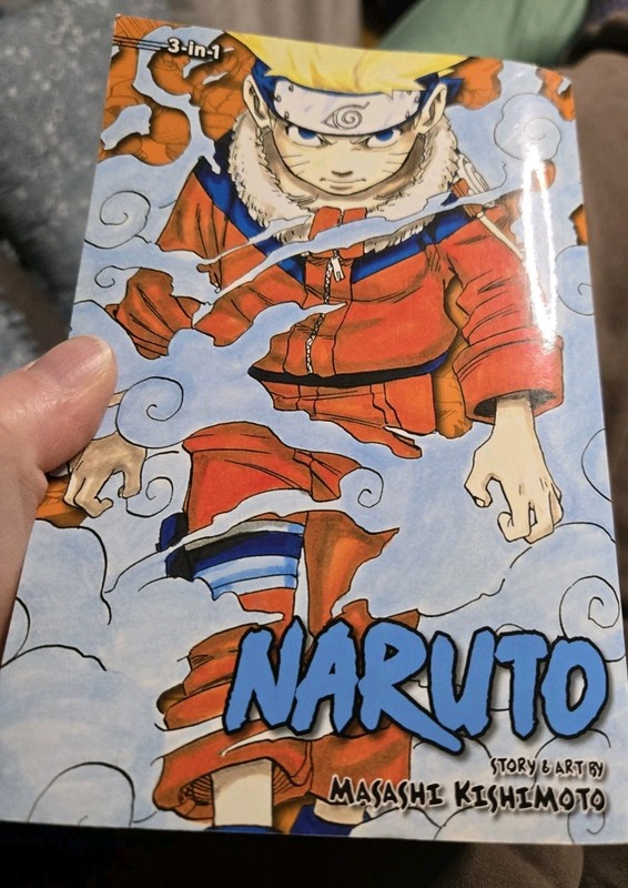 Naruto series 3 Books: 3 in 1 Per Book vol 1-9 Collection set Manga gallery