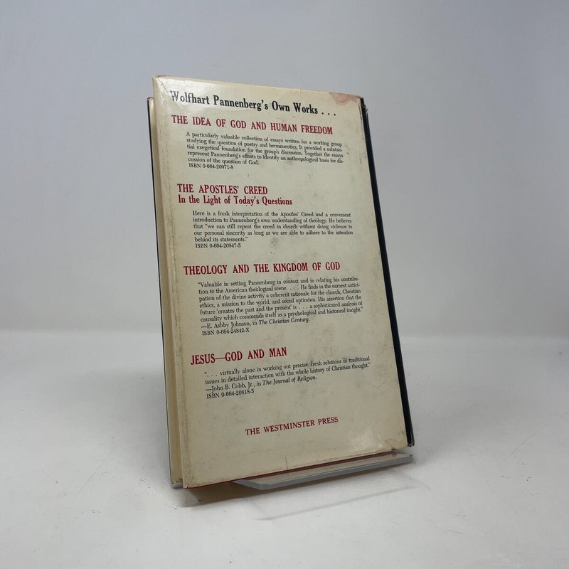 The Theology of Wolfhart Pannenberg by E. Frank Tupper HC First Edition Very Go gallery