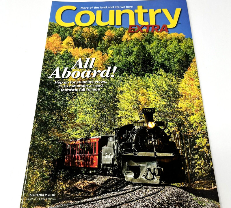 2018 Country Extra Magazine Fall Colors Cruise Erie Canal Boy Scouts Oklahoma