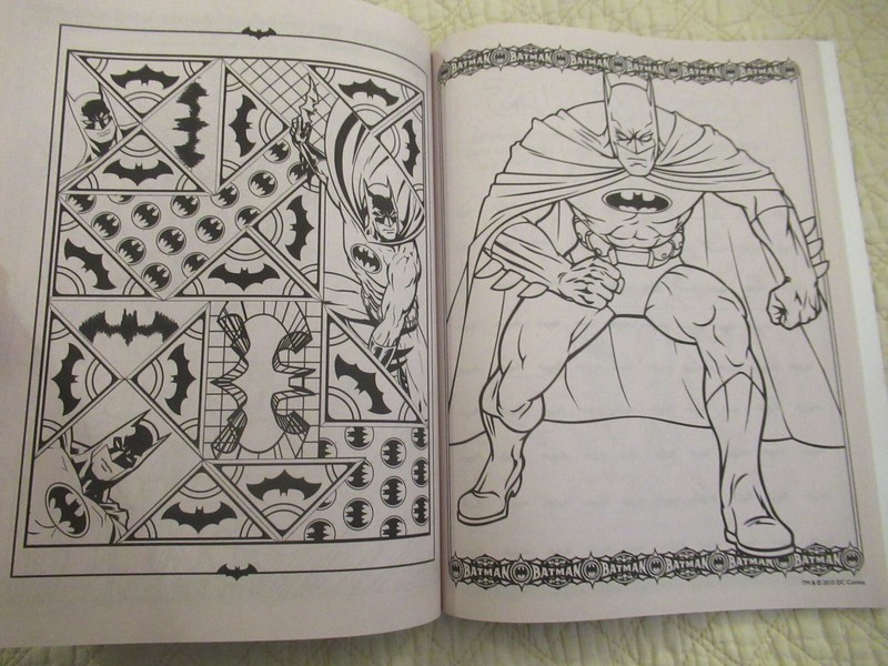Batman Jumbo Coloring and Activity Books (2-Set) (2012) (Bendon, Inc.) gallery