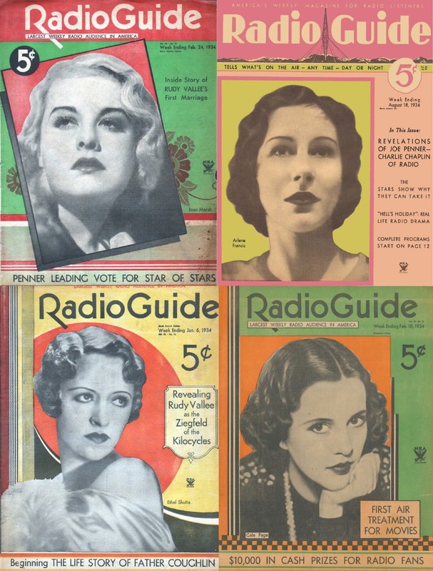 Radio Guide - Stars Shows Programs - 259 Old Magazines (1932-1938) on DVD gallery