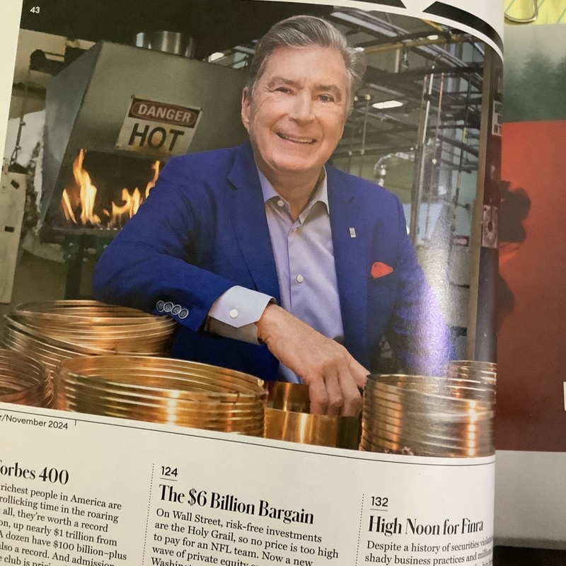FORBES Mag, Fall 2024-DONALD TRUMP 43rd Annual Forbes 400 Spe Issue&A.Cooper(2M) gallery