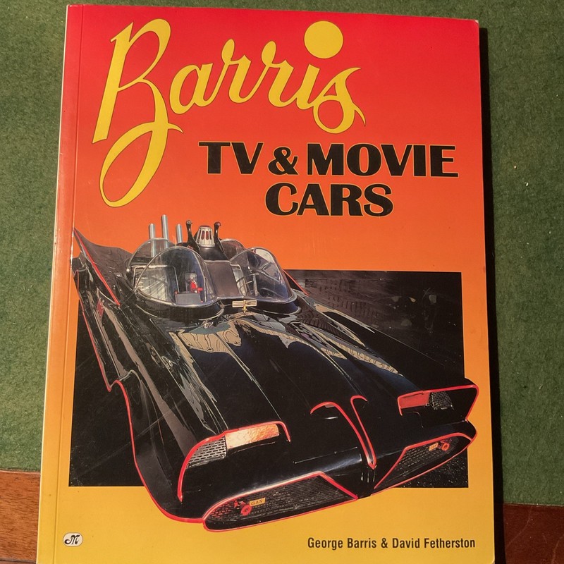 Barrister TV And Movie Cars. 1996. Softcover.