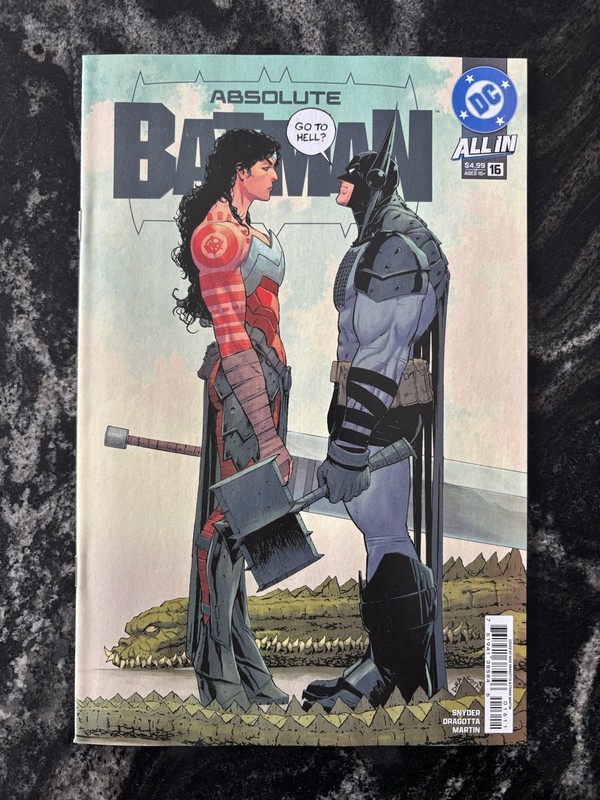 DC Absolute Batman 15A & Jock variant, 16A, 17 Canette variant - 4 comic Lot gallery