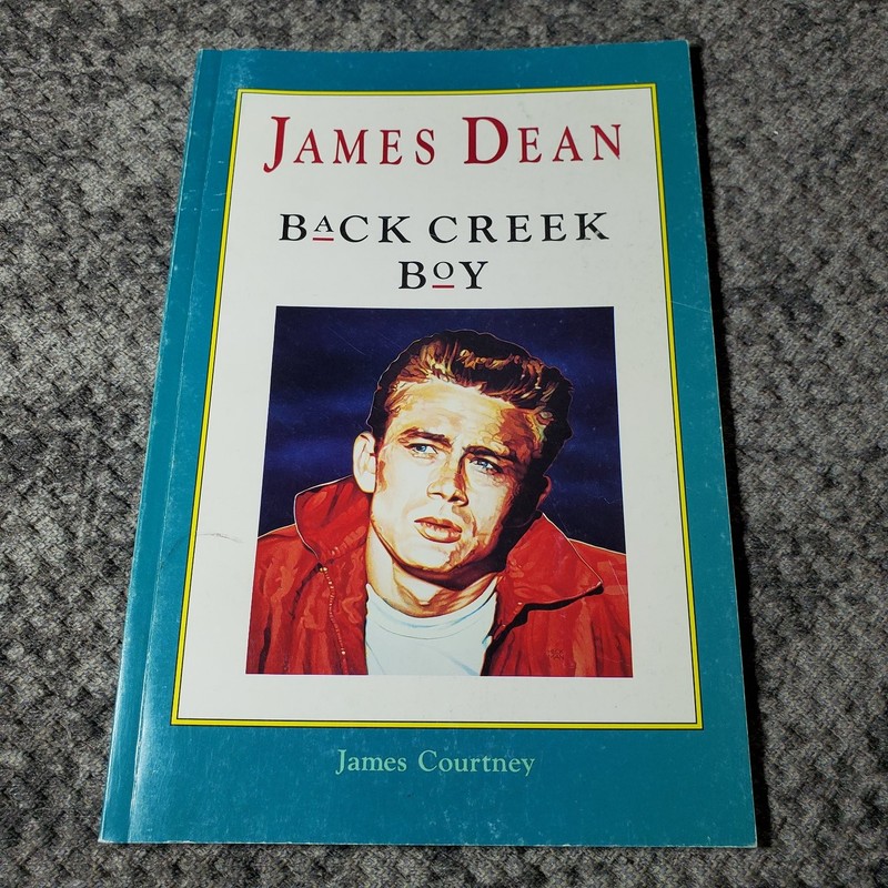 James Dean: Back Creek Boy James Courtney 1990 Signed Inscribed Illustrated