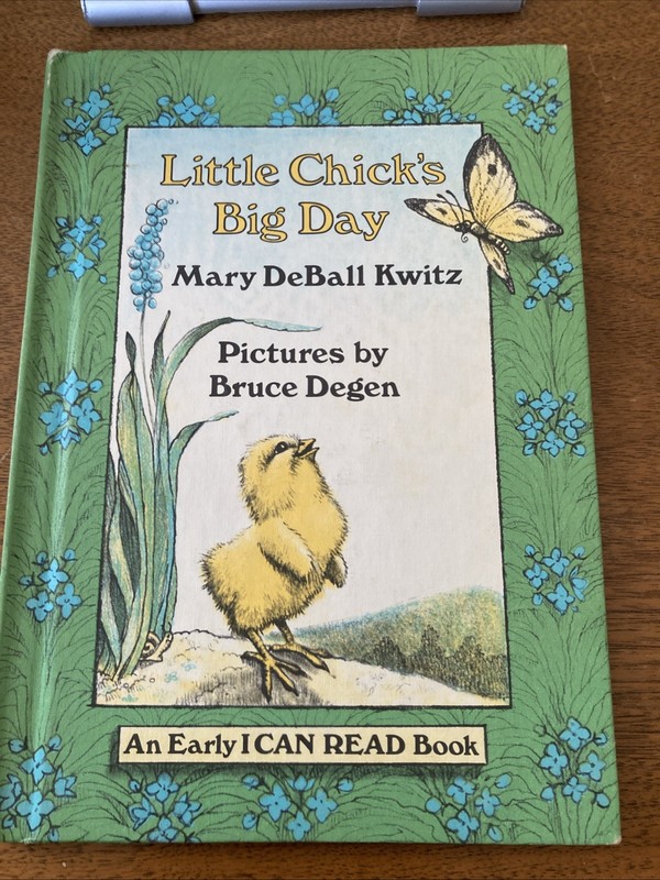 Little Chick’s Big Day Vintage Children’s Weekly Reader Book Club Hardcover 1981