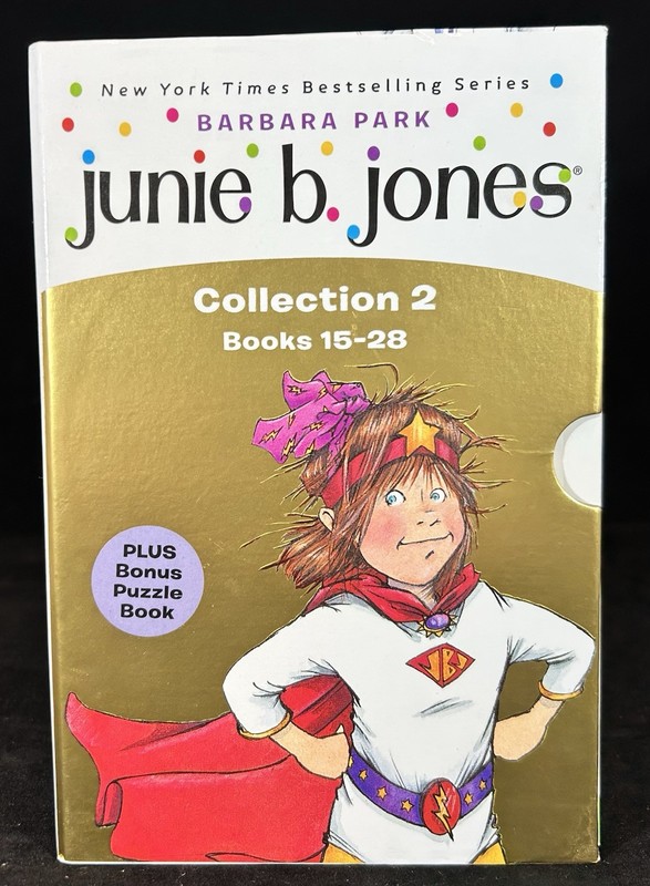 Junie B. Jones Collection 2: Books 15-28 By Barbara Park + Puzzle Book