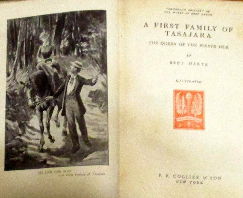 A First Family Of Tasajara "The Queen Of The Pirate Isle" 1891 H/C 344 Pages gallery