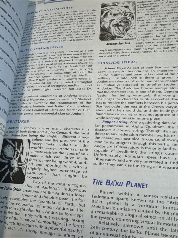 Star Trek:The Next Generation Planets of the UFP Sourcebooks Inc 1st Edition gallery
