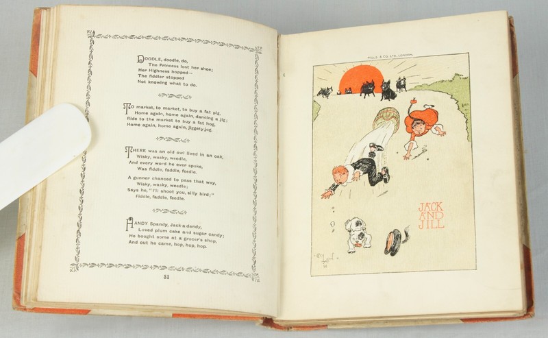 Cecil Aldin children's diary 1902 - colour plates - Young Folks Birthday Book gallery