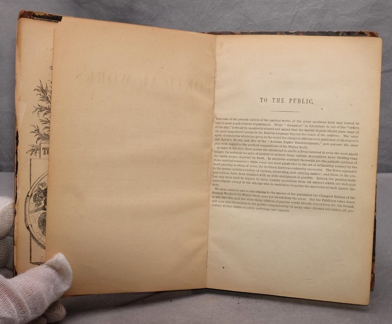 The Poetical Works of Sir Walter Scott - John Dicks, London - 1868 - FREE SHIP gallery