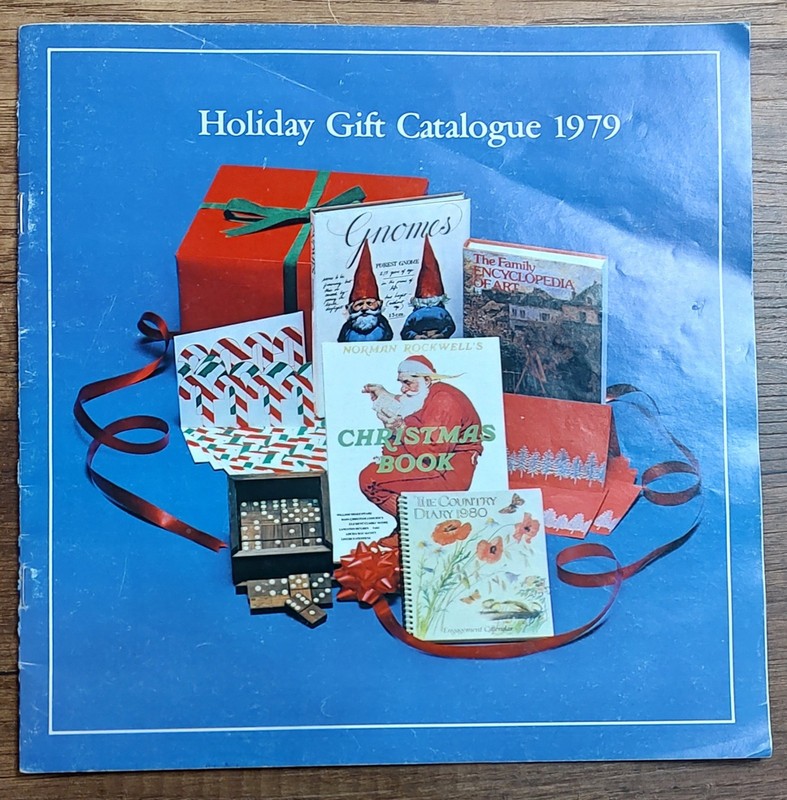 Vintage 1970l9 Macmillan Book Clubs Inc Holiday Gift Catalogue Ephemera