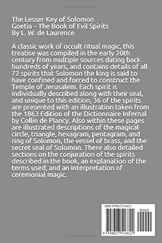 The Lesser Key of Solomon - Goetia - the Book of Evil Spirits gallery