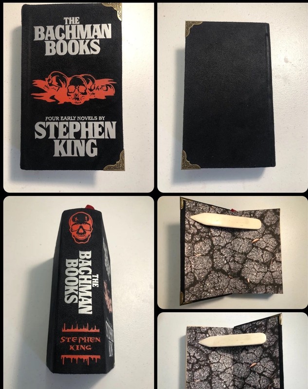 Bachman Books (with Rage), Stephen King, Hand Bound in Suede, Deluxe Hardcover