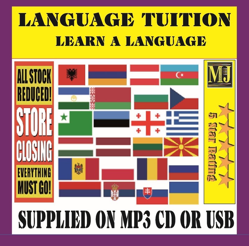 RUSSIAN LANGUAGE Fluently IN 3 MONTHS – Audio MP3 CD FREE POSTAGE